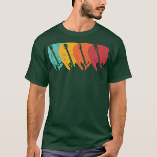 T-shirt Vintage Rock and Roll Onglet de guitare Music Love
