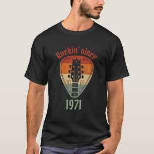 T-shirt Vintage Rockin' depuis 1971 Retro - Rock Music - G