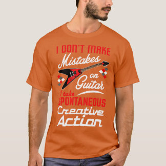 T-shirt Vintage RocknRoll Guitare Action