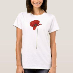 T-shirt Vintage rouge