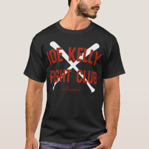 T-shirt Vintage rouge déprimé Tee Joe Kelly Fight Club S