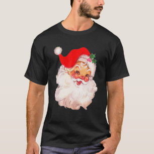 T-shirt Vintage Rouge Père Noël Rouge Noël Funny Noël G