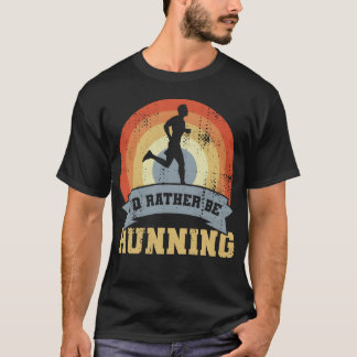 T-shirt Vintage Running Quote family