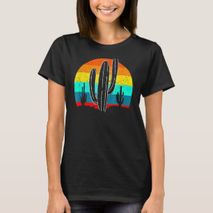 T-shirt Vintage Saguaro Cactus Rétro Arizona Désert Cactac