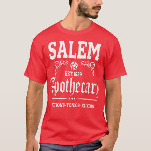 T-shirt Vintage Salem Apothecary 1629