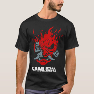 T-shirt Vintage Samurai Retro Jeu japonais 2077 Art Gam