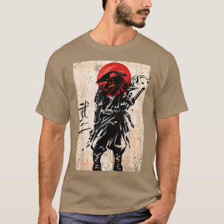 T-shirt Vintage Samurai Warrior Bushido Code japonais Swat