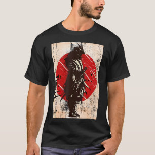 T-shirt Vintage Samurai Warrior Bushido Code japonais Swat