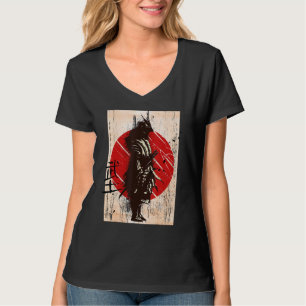 T-shirt Vintage Samurai Warrior Bushido Code japonais Swat