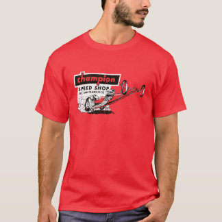 T-shirt Vintage San Francisco Speed Shop burnout distresse