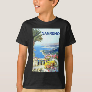 T-shirt Vintage San Remo Italie Europe Travel