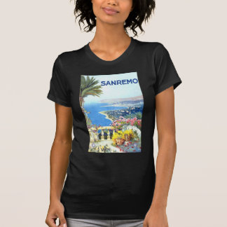 T-shirt Vintage San Remo Italie Europe Travel