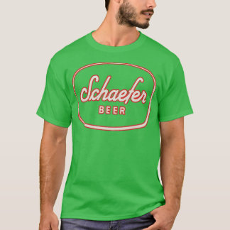 T-shirt Vintage Schaefer Beer FampM Schaefer Brewing Co Ne
