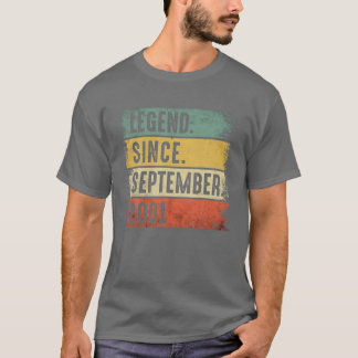 T-shirt Vintage Septembre 1920 100E Cadeaux Anniversaires