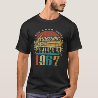 T-shirt Vintage Septembre 1978 L'Une Des Sortes De Génial 