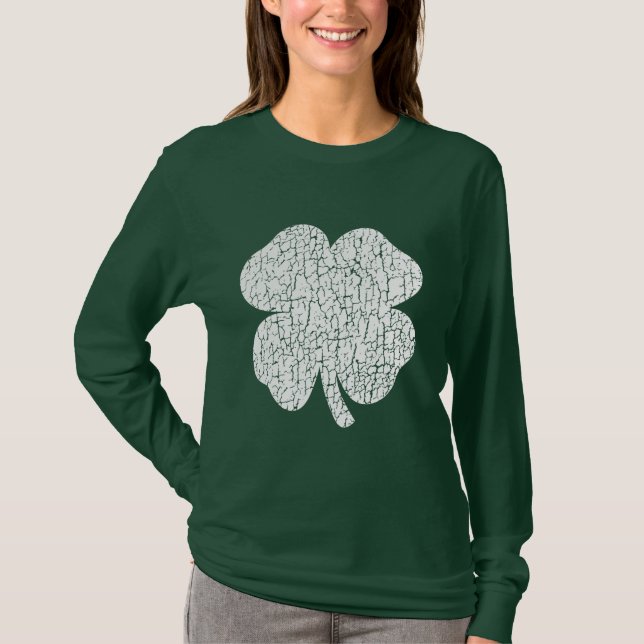 T-shirt Vintage Shamrock (Devant)