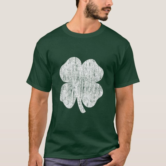 T-shirt Vintage Shamrock (Devant)