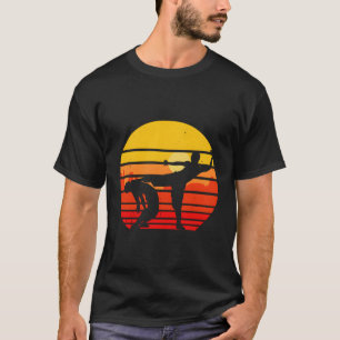 T-shirt Vintage Shaolin Monk Wu-Yi Kung Fu Martial Rétro A