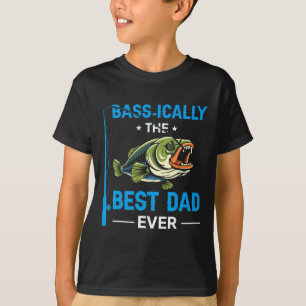 T-shirt Vintage Sical Best Papa Jamais Pêcheur Père D