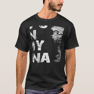 T-shirt Vintage Son Dans Mon ADN Autriche Carte Empreinte 