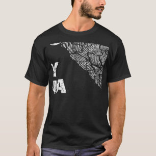 T-shirt Vintage Son Dans Mon ADN Carte Brésil Empreinte Br