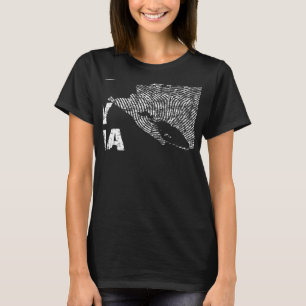 T-shirt Vintage Son Dans Mon ADN Nicaragua Plan Hiérarchiq