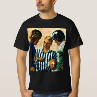 T-shirt Vintage Sports, Pièce de monnaie à pile ou face d'