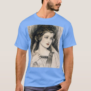 T-shirt Vintage Steampunk Renaissance belle Ren femme