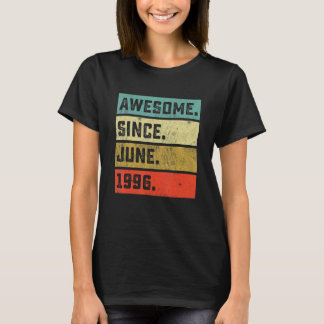 T-shirt Vintage stupéfiant depuis juin 1996 26e anniversai