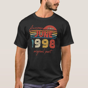 T-shirt Vintage stupéfiant depuis juin 1998 Original Part