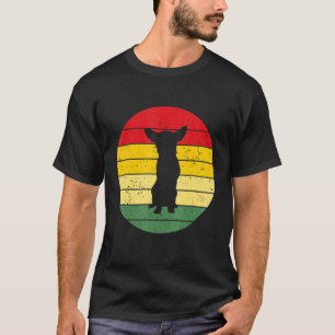 T-shirt Vintage style rétro Collie Chien Propriétaire Cost