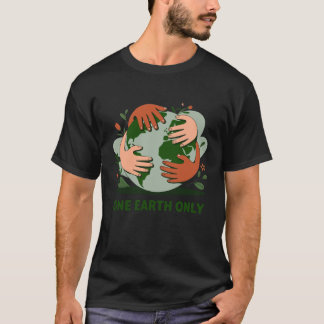 T-Shirt vintage style Une seule Terre