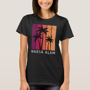 T-shirt Vintage Sunset Marsa Alam pour femmes