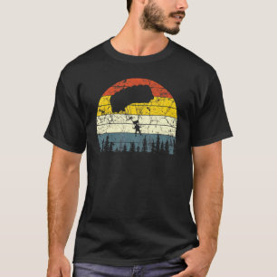 T-shirt Vintage Sunset Retro Skydiving Retro Parachute S