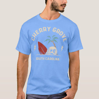 T-shirt Vintage Surf Cherry Grove South olina Retro Sur