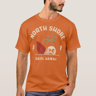 T-shirt Vintage surf North Shore Oahu Hawaii Retro Surf