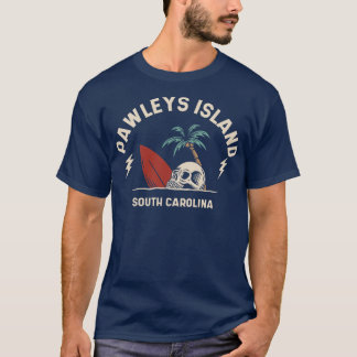 T-shirt Vintage surf Pawleys Island South olina Retro S