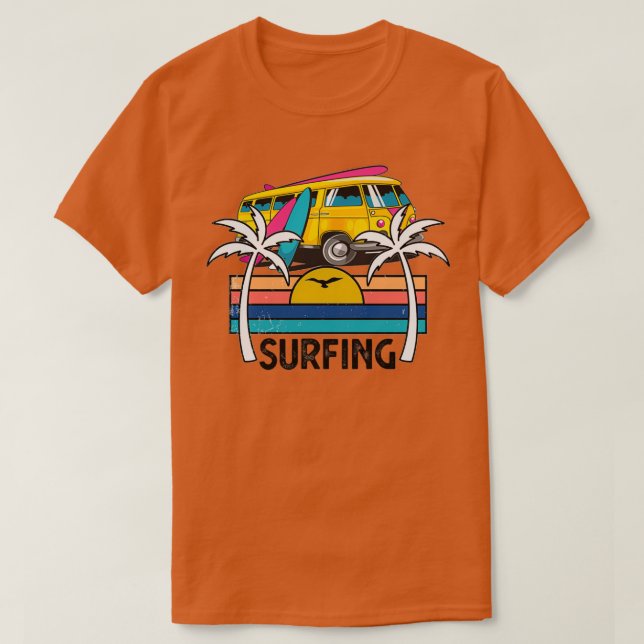 T-shirt Vintage Surf T (Design devant)
