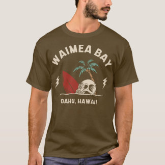 T-shirt Vintage surf Waimea Bay Oahu Hawaii Retro Surf