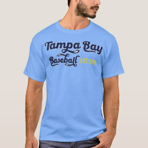 T-shirt Vintage Tampa Bay Baseball Est 1998 Lover