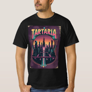T-shirt Vintage Tartaria Cyberpunk Conspiration Tee