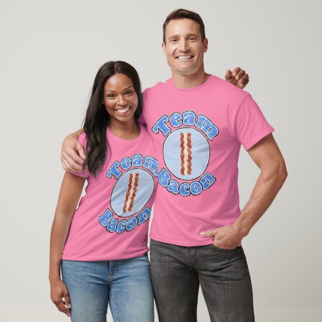 T-shirt Vintage Team Bacon Shirt (Unisexe)