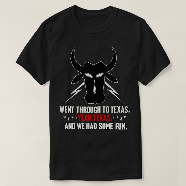 T-shirt Vintage Texas Rock and Roll (Design devant)
