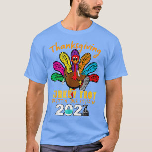 T-shirt Vintage Thanksgiving Turquie Trot Struttin Notre S