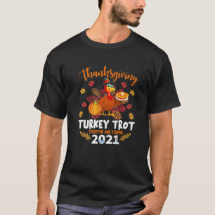 T-shirt Vintage Thanksgiving Turquie Trot Struttin Notre S