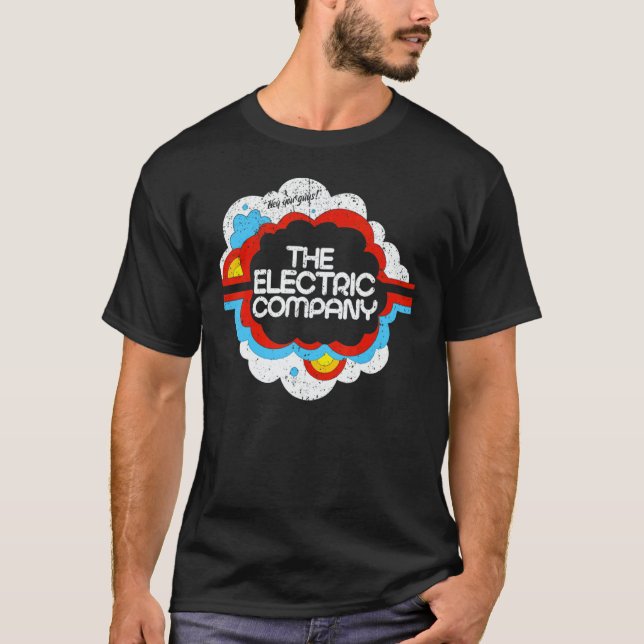 T-shirt Vintage The Electric Company (Devant)