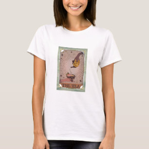 T-shirt Vintage The Tea Tarot Witchy Kettle & Teup Card