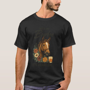 T-shirt Vintage Tiens Mon Bourbon C'est Le Jour De Derby P
