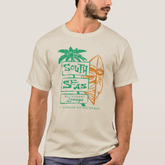T-shirt Vintage Tiki Bar South Seas Lounge