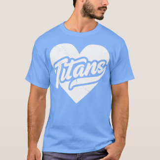 T-shirt Vintage Titans École Spirit Lycée Mascotte G